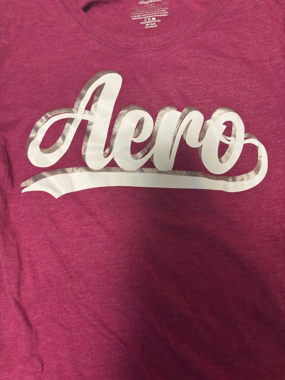 Aeropostale junior varsity graphic tee